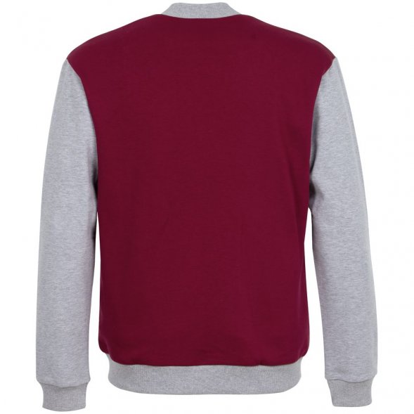 Бомбер College, бордовый 