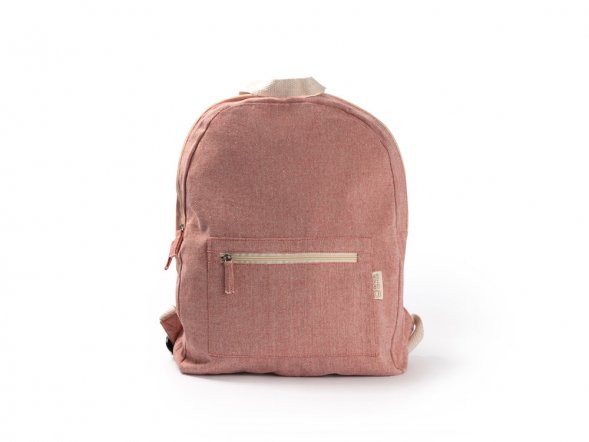 Рюкзак FIRENZA из переработанного хлопка, красный 