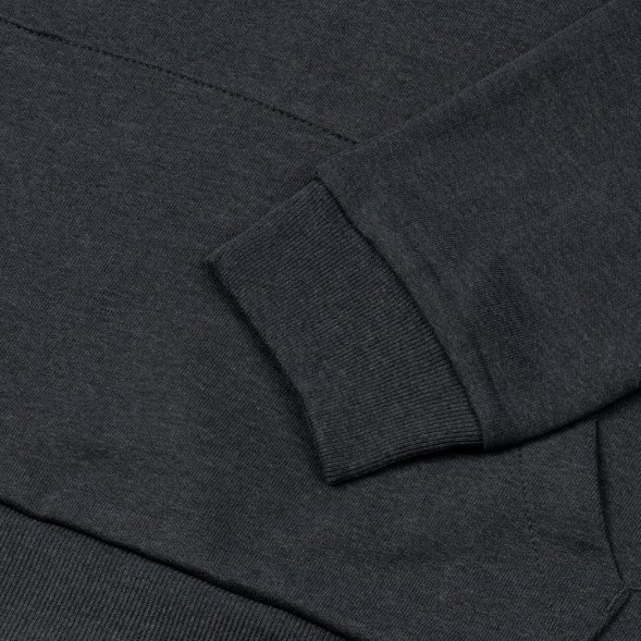 Толстовка с капюшоном унисекс Hoodie, темно-серая 