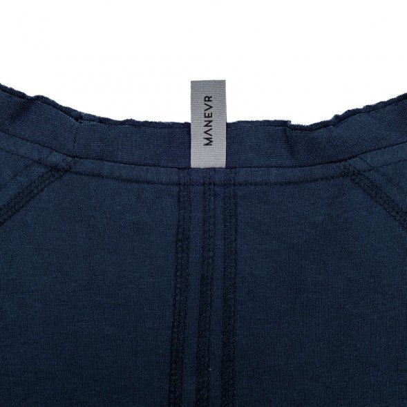 Футболка унисекс Vozduh 1.0, темно-синяя 