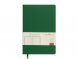 Блокнот А5 Megapolis Velvet, зеленый 