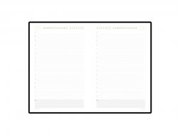 Ежедневник А5 недатированный Mercury, оранжевый