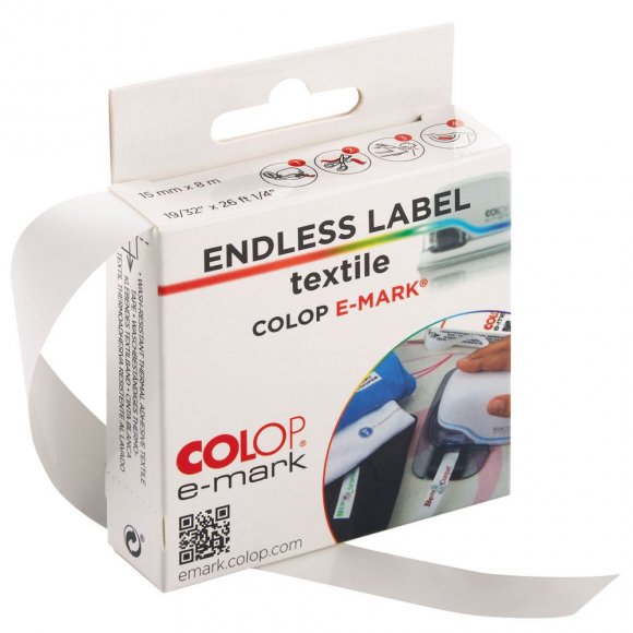 Термоклеевая лента Colop E-mark для текстиля под нанесение