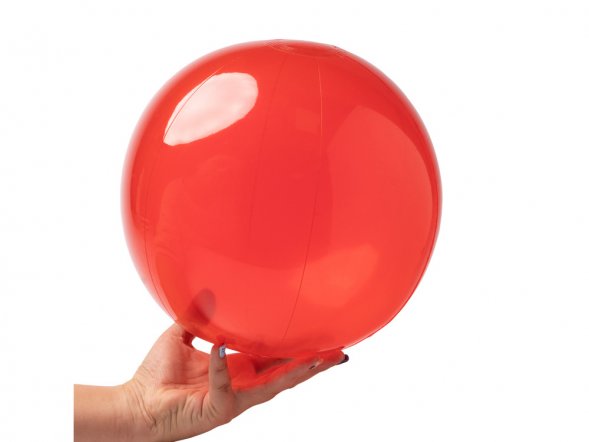 Надувной пляжный мяч Kipar, красный 