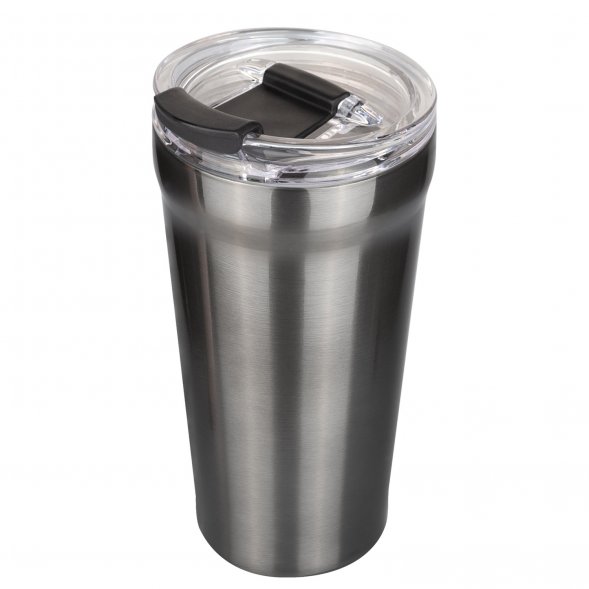 Термокружка вакуумная Forte, серая 