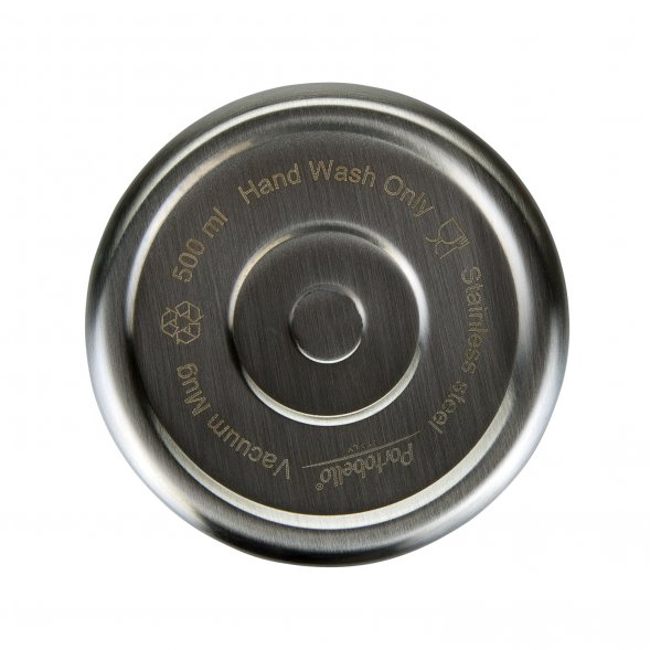 Термокружка вакуумная Forte, серая 