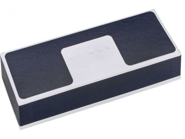 Ручка шариковая Cross Bailey. Корпус-латунь. Цвет-белый 