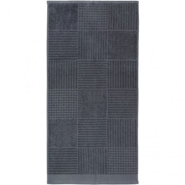 Полотенце Farbe, большое, темно-серое 