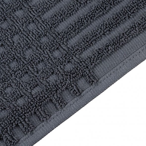 Полотенце Farbe, большое, темно-серое 