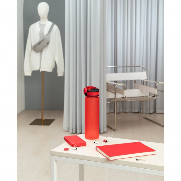 Бутылка для воды Flip, красная 