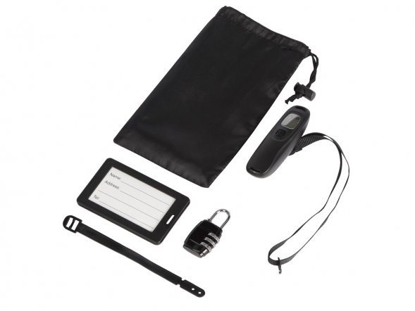 Набор для путешествия: весы, замок, бирка World 