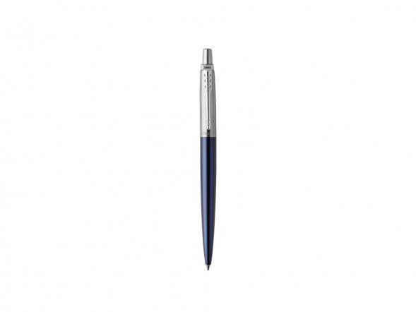 Шариковая ручка Parker Jotter Essential, Royal Blue CT, стержень: M, цвет чернил : blue или black 