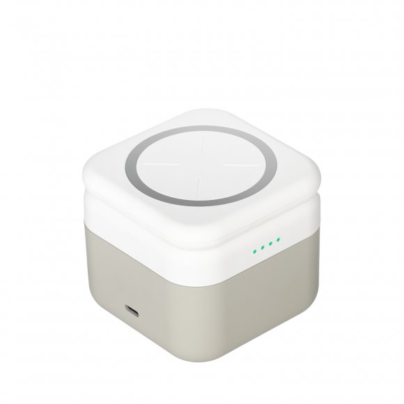 Беспроводная зарядная станция 3в1 15W Cube Wireless Magnetic 