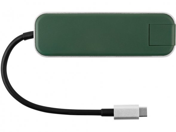 Хаб USB Rombica Type-C Chronos Green 