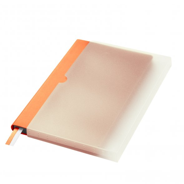 Ежедневник Moon river недатированный, оранжевый 