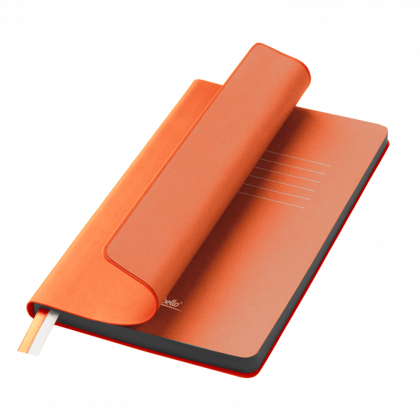 Ежедневник Moon river недатированный, оранжевый 