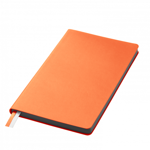 Ежедневник Moon river недатированный, оранжевый 