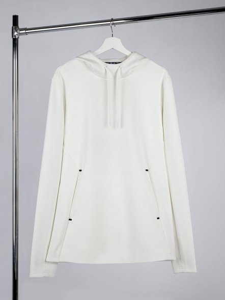 Худи унисекс Begi, молочно-белое 