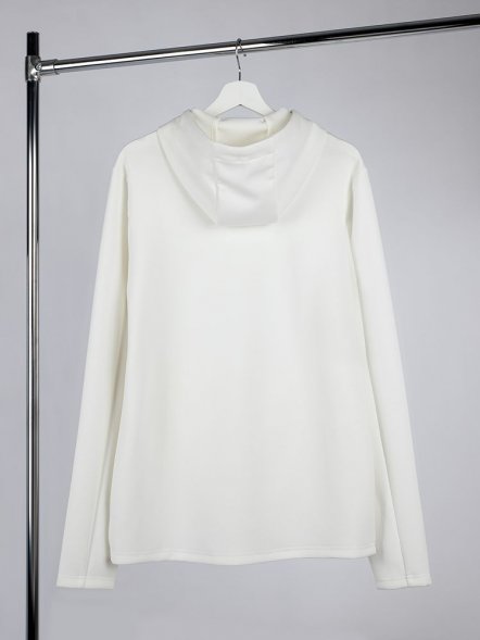 Худи унисекс Begi, молочно-белое 