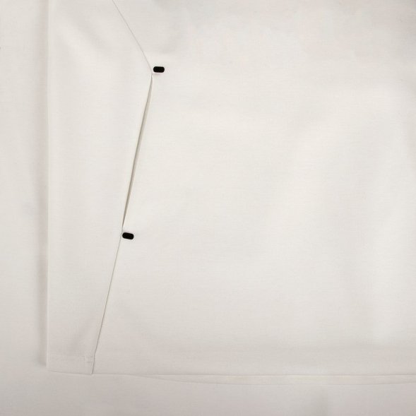 Худи унисекс Begi, молочно-белое 