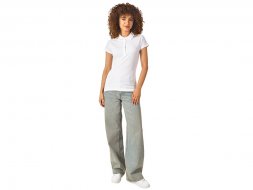 Рубашка поло First женская, белый