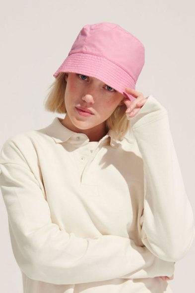 Панама Nylon двусторонняя, зеленая со светло-зеленым 