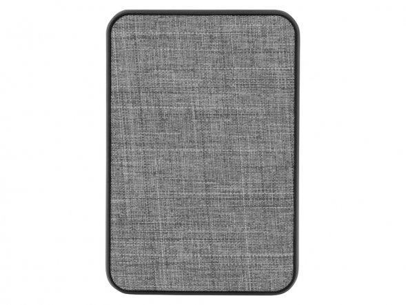 Портативное зарядное устройство из rPET Reborn, 5000 mAh, серый 