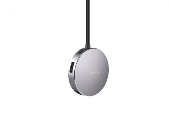 Rombica Type-C Hub Metal, металлический 
