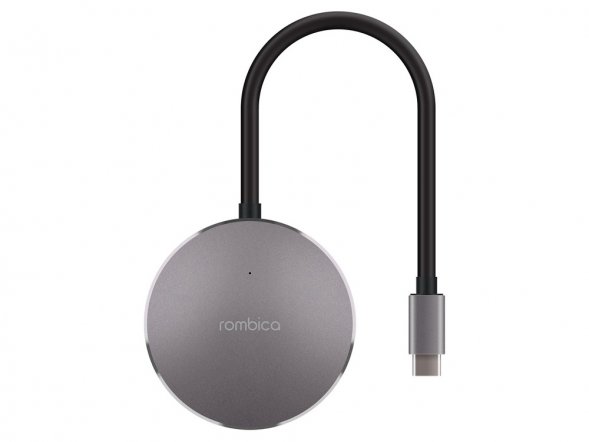 Rombica Type-C Hub Metal, металлический 