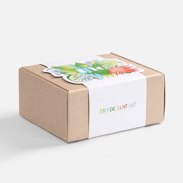 Коробка Grande, крафт 