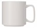 Кружка Kos, 370 мл, белый, с квадратной ручкой 