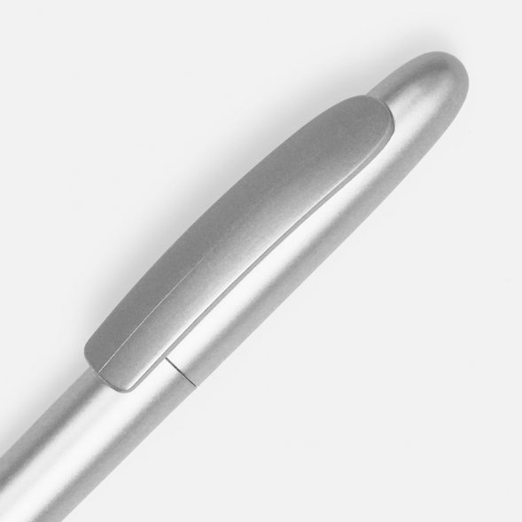 Ручка шариковая Moor Silver, ver.2, серебристый металлик 