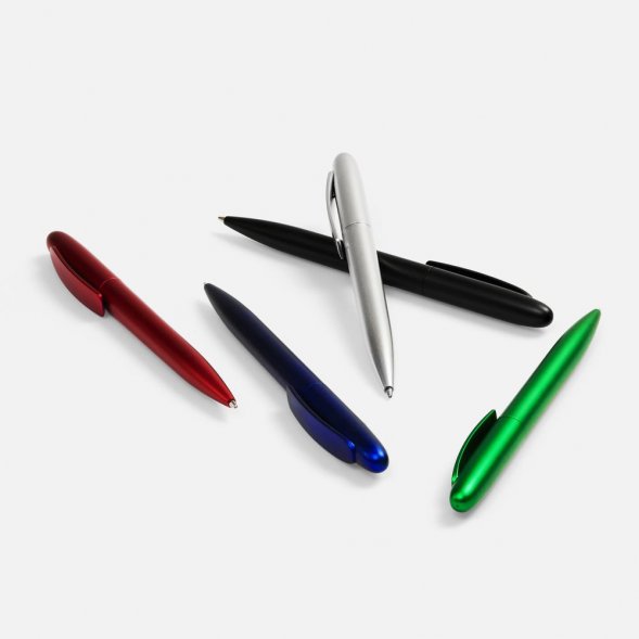 Ручка шариковая Moor Silver, ver.2, серебристый металлик 