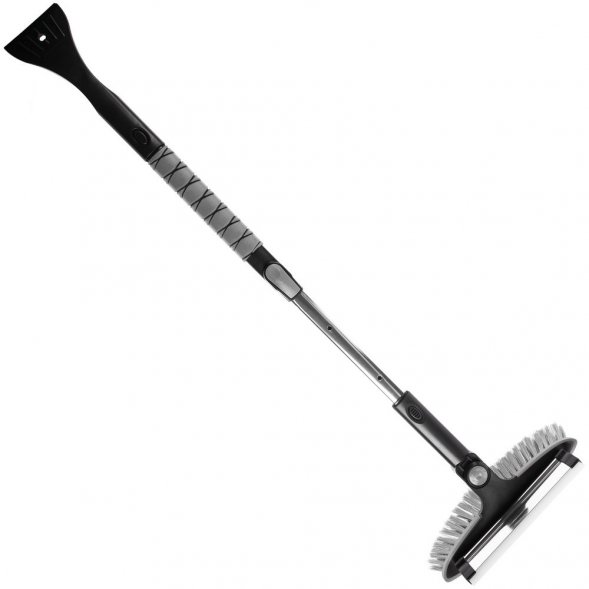 Автомобильная мультифункциональная щетка Severus Scrape, серая 