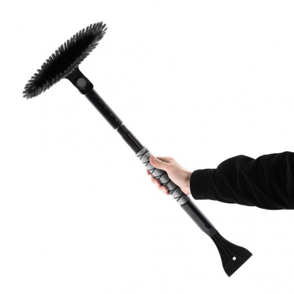 Автомобильная мультифункциональная щетка Severus Scrape, серая 