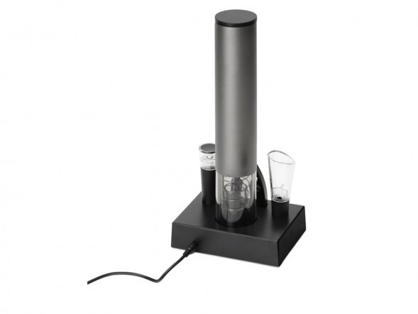 Набор винных аксессуаров Palermo с электрическим штопором на док-станции 