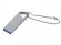 USB 3.0-флешка на 16 Гб с мини чипом, компактный дизайн, отверстие треугольной формы для цепочки 