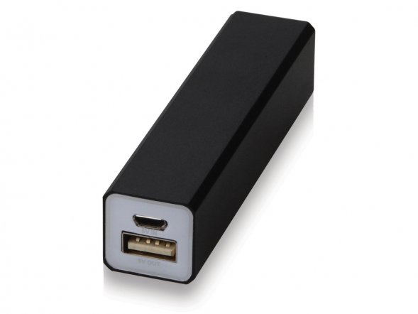 Портативное зарядное устройство Брадуэлл, 2200 mAh, черный 