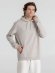 Толстовка с капюшоном унисекс Hoodie, дымчато-серая 