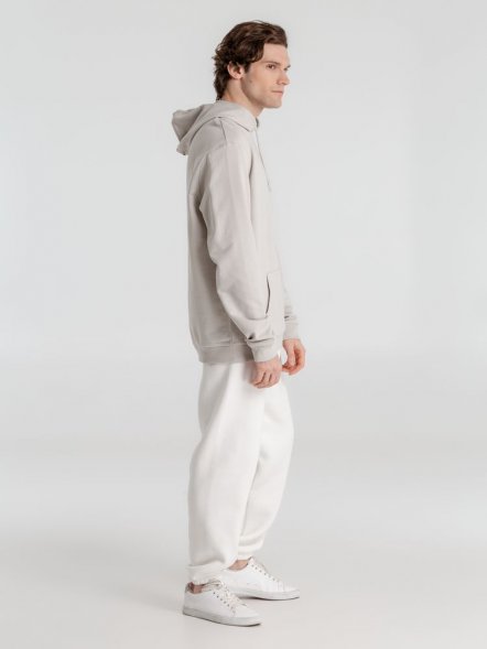 Толстовка с капюшоном унисекс Hoodie, дымчато-серая 