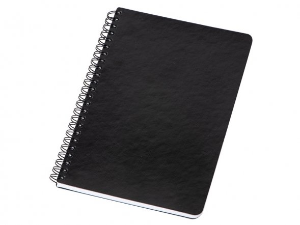 Блокнот А5 Fabrizio, черный 