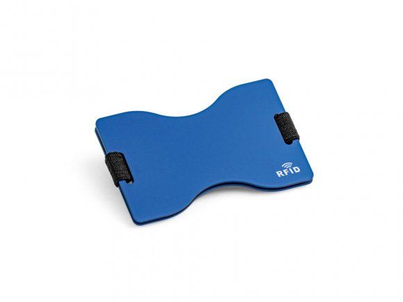 MULLER. Визитница с защитой RFID, Королевский синий 