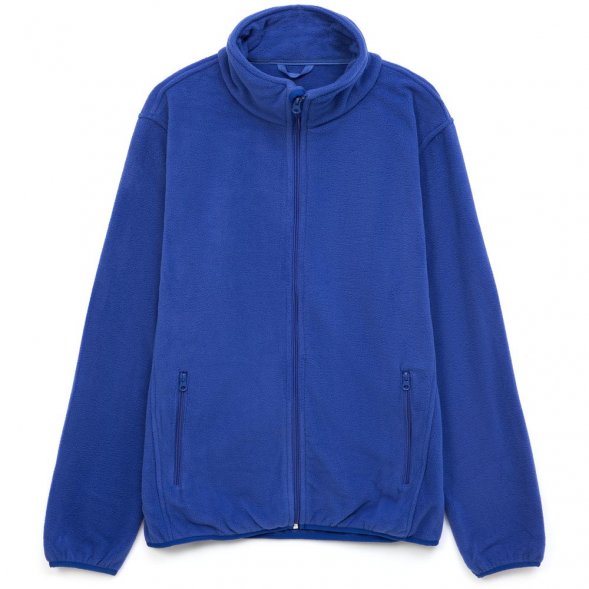 Куртка флисовая унисекс Nesse, синяя 