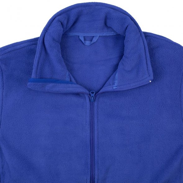 Куртка флисовая унисекс Nesse, синяя 