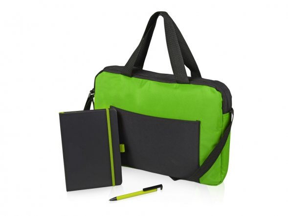 Подарочный набор Conference, зеленый 