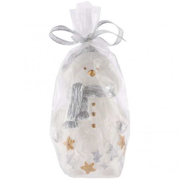 Свеча Christmas Twinkle, снеговик 