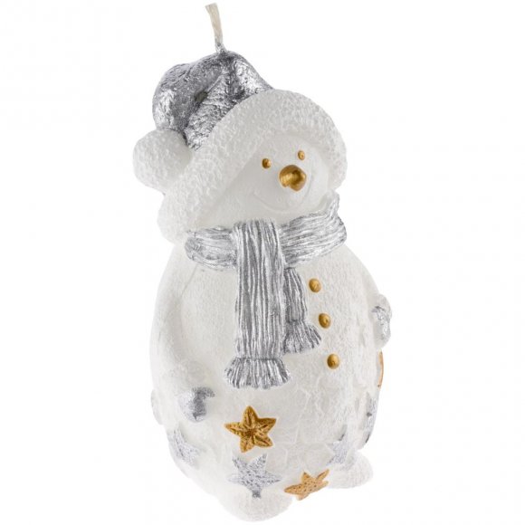 Свеча Christmas Twinkle, снеговик 