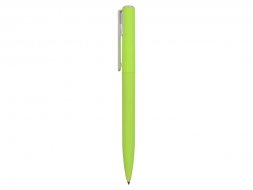 Ручка шариковая пластиковая Bon с покрытием soft touch, зеленое яблоко (Р)