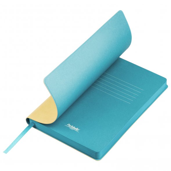 Ежедневник Latte NEW недатированный, бежевый/голубой 