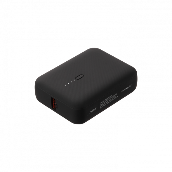 Внешний аккумулятор с функцией быстрой зарядки Formula 10000 mAh, черный 